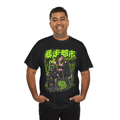 Zero Hour City T-Shirt | Streetwear-Geschenk für Techwear-Fans