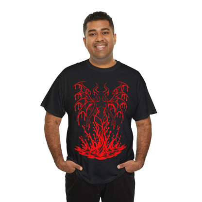 Crimson Succubus T-Shirt | Dämonin für Gothic und Halloween