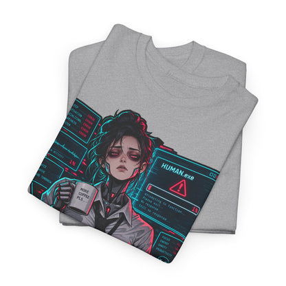 HUMAN.exe T-Shirt | Lustiges Geschenk für Büro und Kollegen
