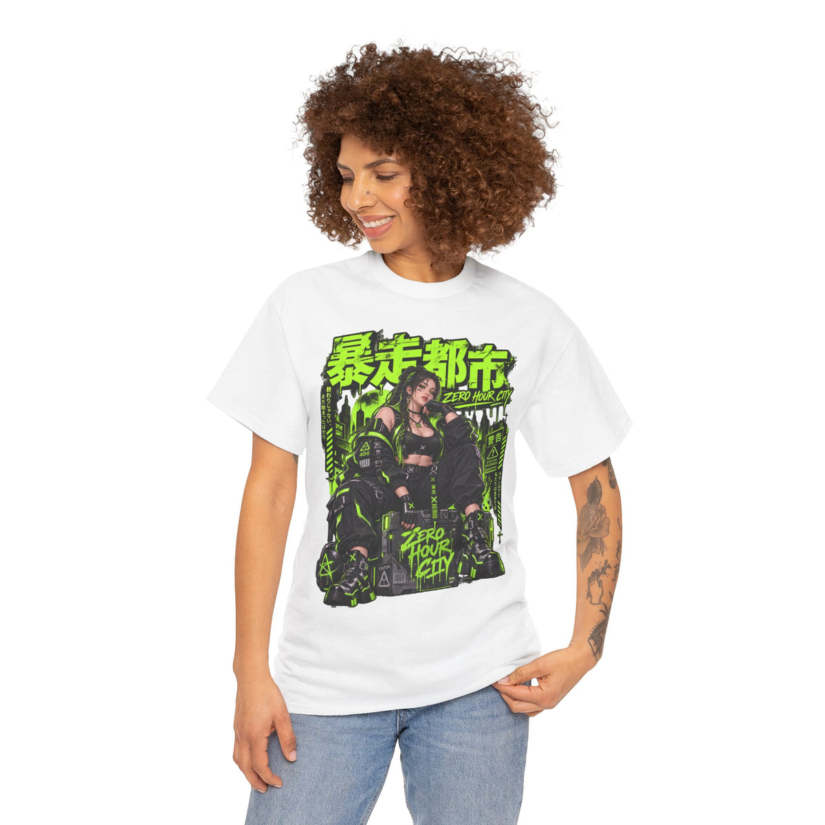 Zero Hour City T-Shirt | Streetwear-Geschenk für Techwear-Fans