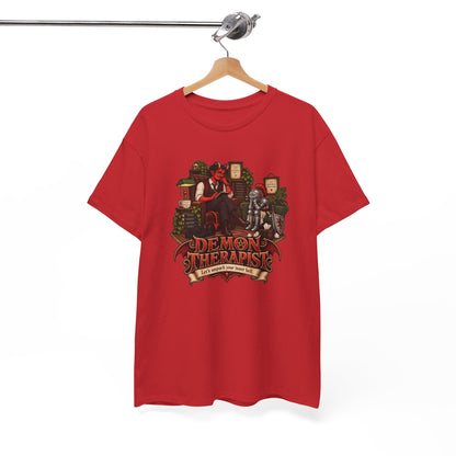 Demon Therapist T-Shirt | Lustiges Geschenk für Therapeuten