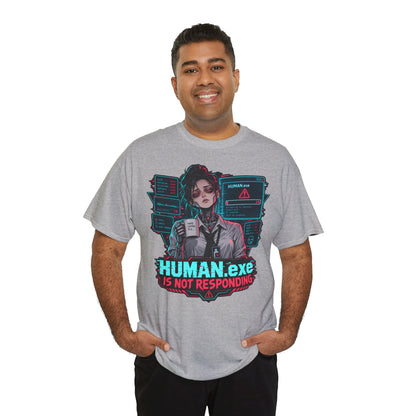 HUMAN.exe T-Shirt | Lustiges Geschenk für Büro und Kollegen