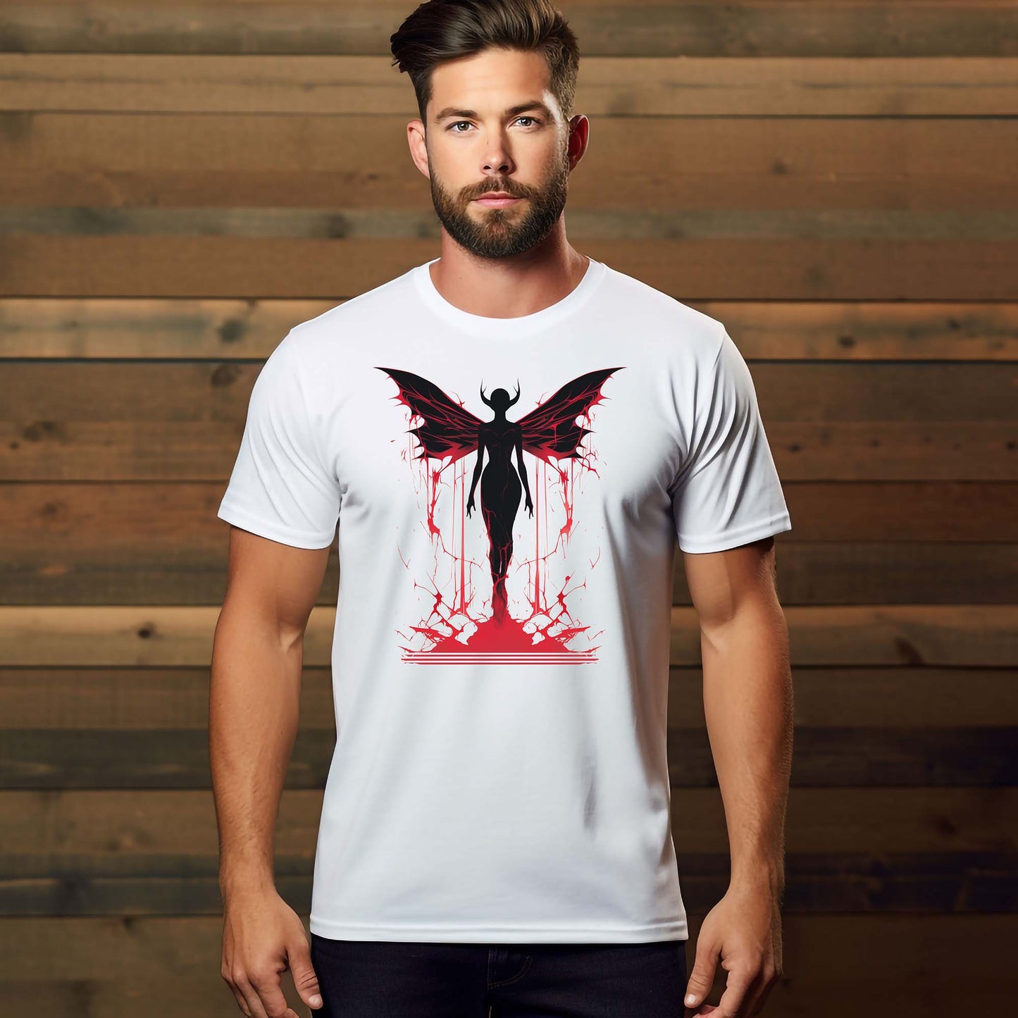 Blutdämon T-Shirt | T-Shirt für Gamer und Fantasy Fans