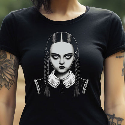 Greepy Girl T-Shirt | Halloween T-Shirt für Frauen