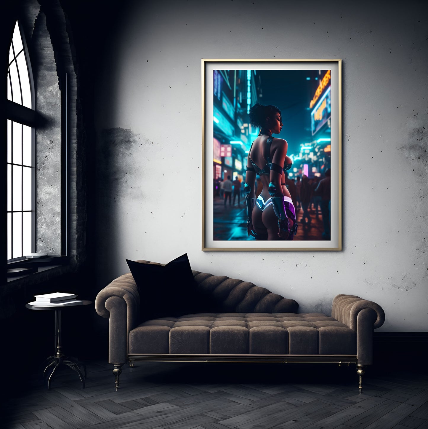 Cyberpunk Poster | Cyberpunk Night Beauty