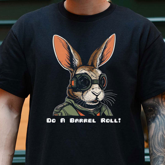 "Do a Barrel Roll" T-Shirt | T-Shirt für Retro Gaming Fans