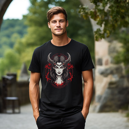 Dämonenkönigin T-Shirt | T-Shirt für Gamer und Fantasy Fans