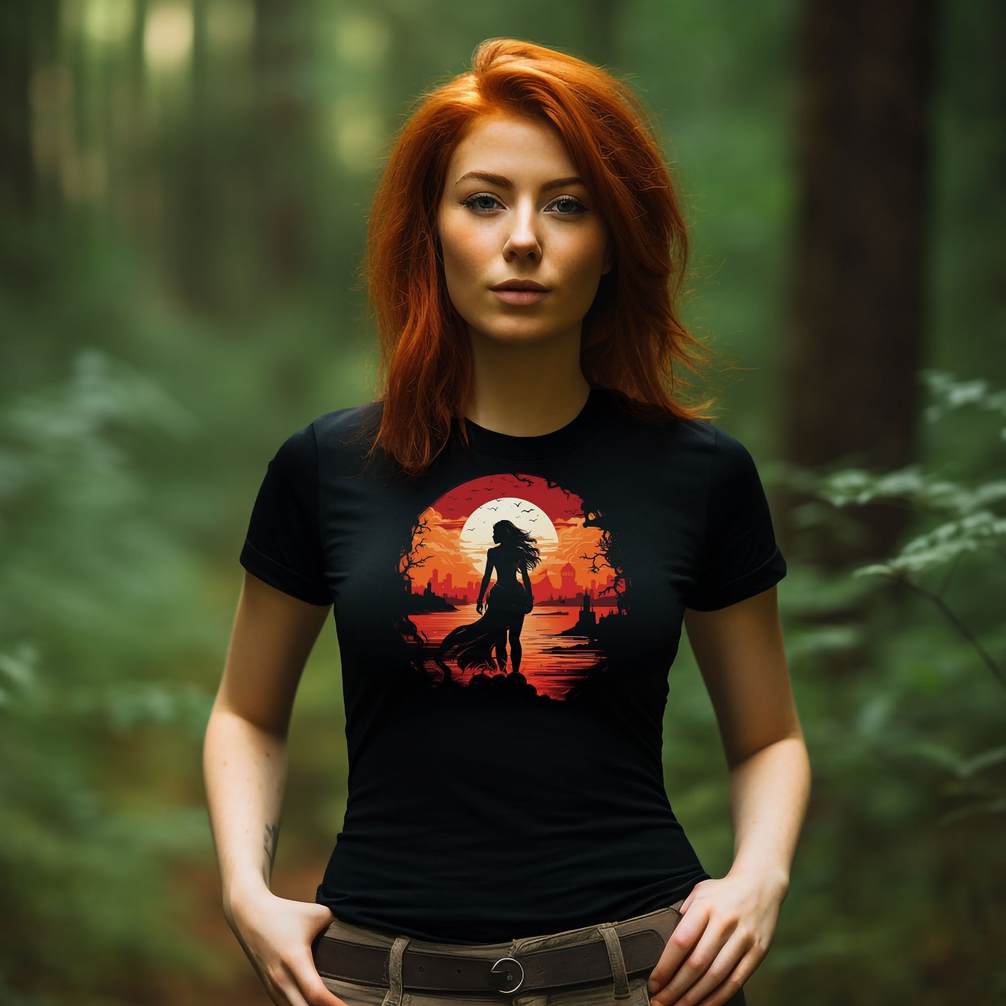 Junge Abenteuerin T-Shirt | T-Shirt für Fantasy Fans