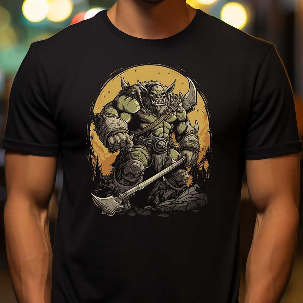 Ork T-Shirt | T-Shirt für Gamer und Fantasy Fans