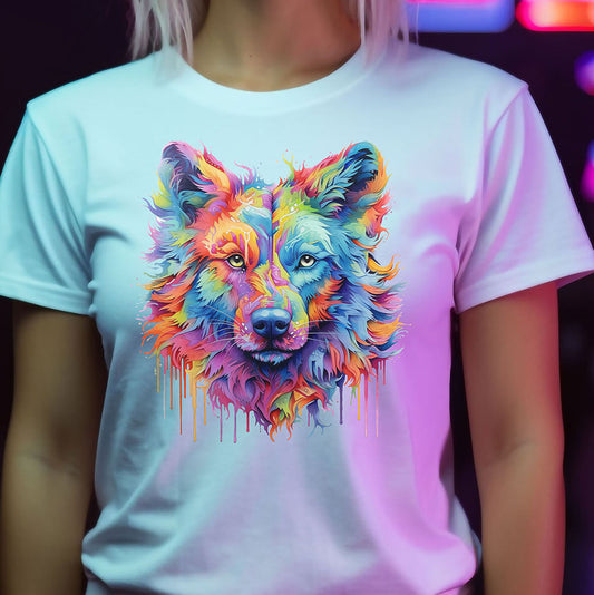 Graffiti Wolf T-Shirt | T-Shirt für Street Art und Graffiti Fans