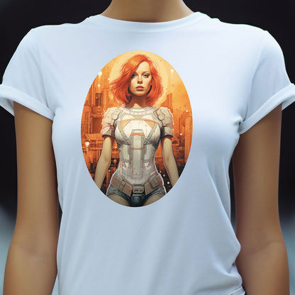 Retro Sci-Fi T-Shirt | Sci-Fi T-Shirt für Frauen