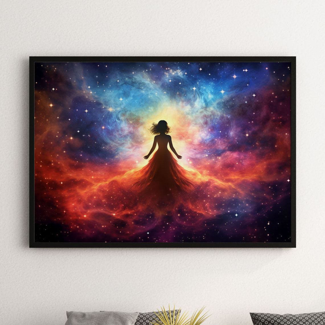 Sternenstaub Kleid | Poster für Sci-Fi und Weltraum Fans