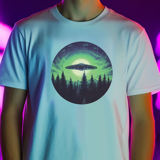 UFO T-Shirt | T-Shirt für Sci-Fi Fans