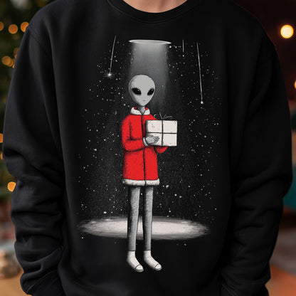 Alien Xmas Sweater – Kuscheliger Sci-Fi Weihnachtspullover