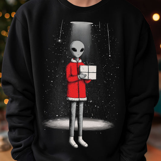 Alien Xmas Sweater – Kuscheliger Sci-Fi Weihnachtspullover