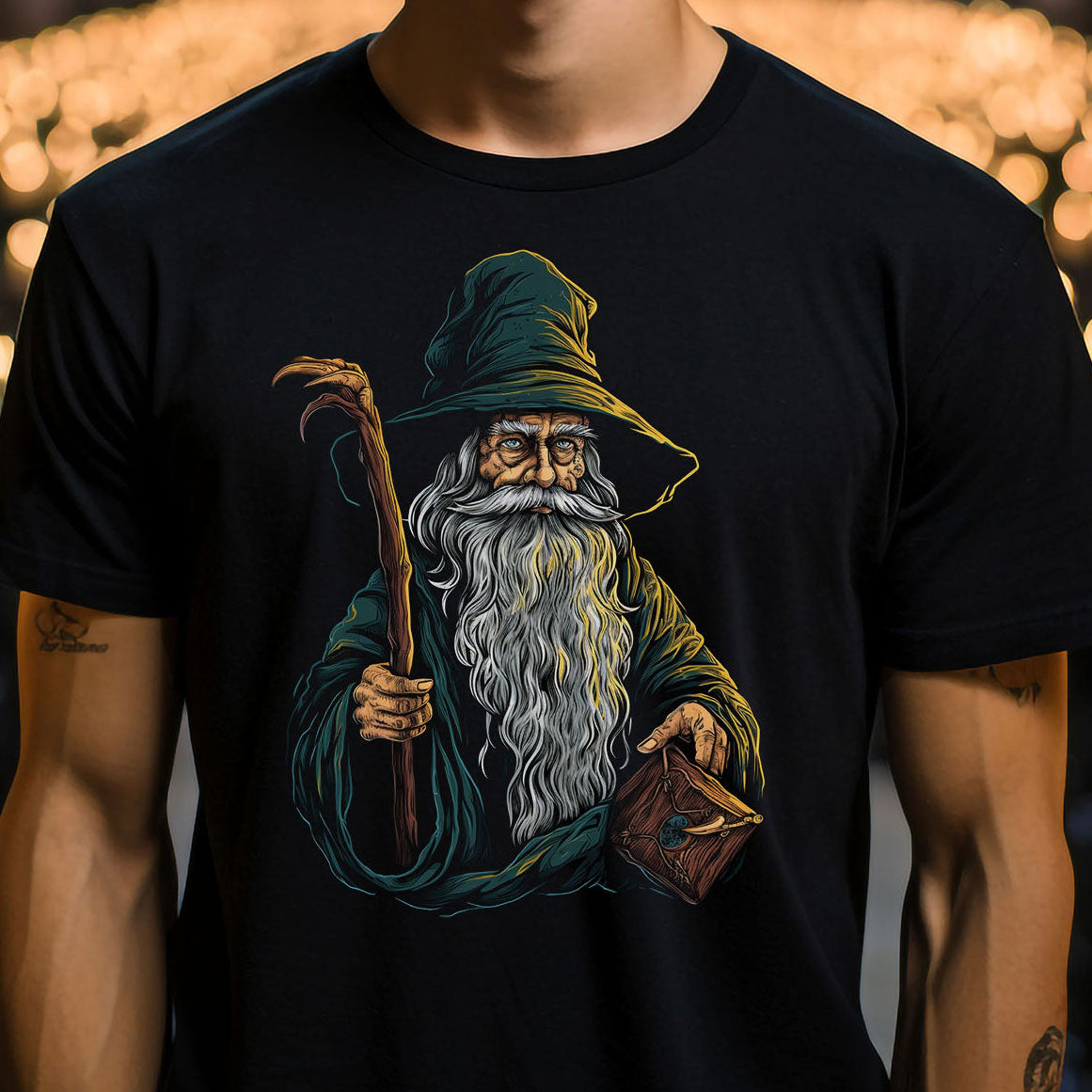 Zauberer T-Shirt | T-Shirt für Gamer und Fantasy Fans