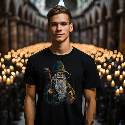 Zauberer T-Shirt | T-Shirt für Gamer und Fantasy Fans