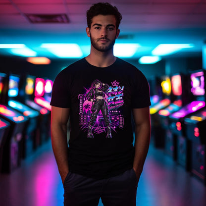 Neon Queen 1984 T-Shirt | 80er-Geschenk für Synthwave-Fans